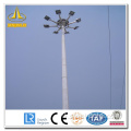 Sliver achthoekige hoge mast lichtmast